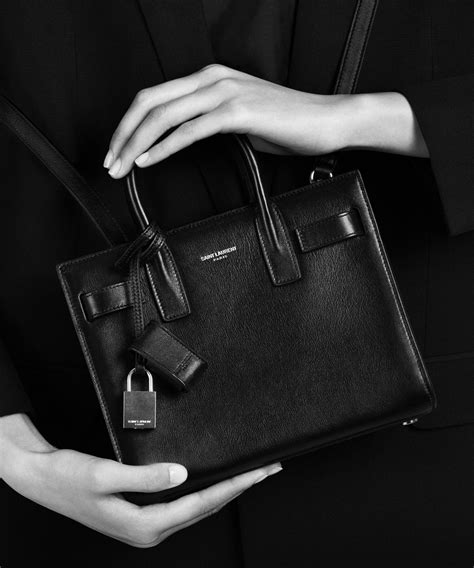 sac yves saint laurent or|saint laurent sac du jour.